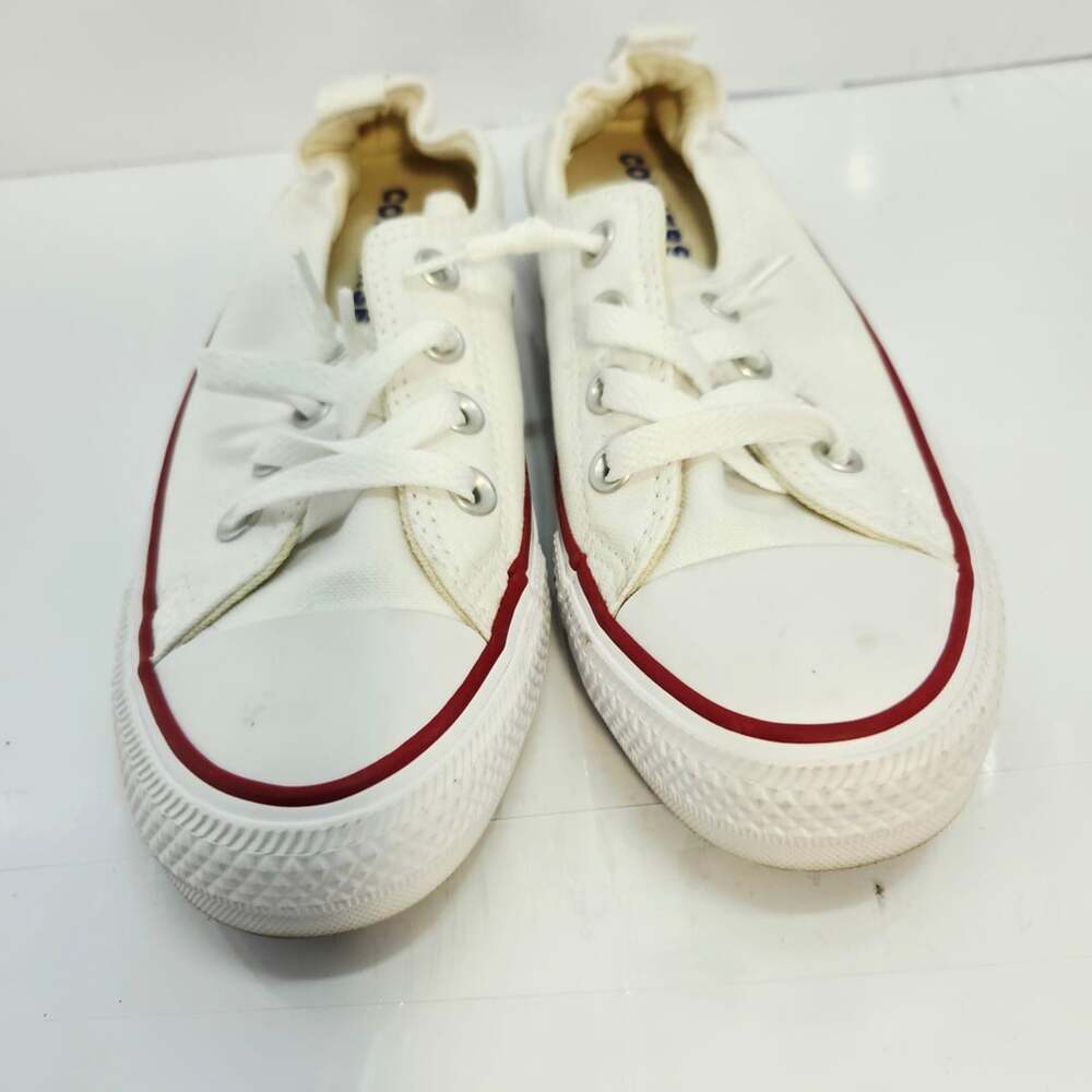 Converse Chuck Taylor All Star Shoreline Size Women 8 White Slip On Shoes